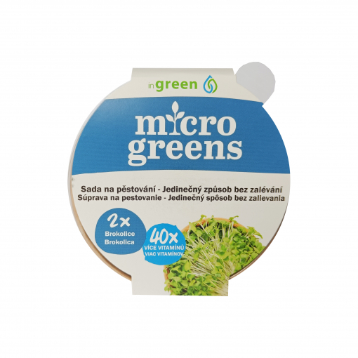 Microgreens set brokolice (2ks semínek)